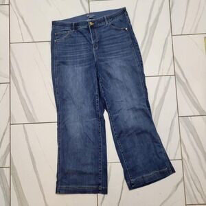 y2k Plus size denim Democracy flare jeans